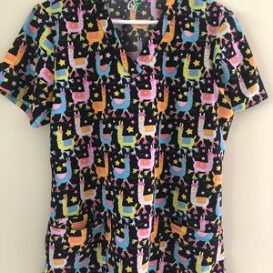 GT Performance Scrub Top